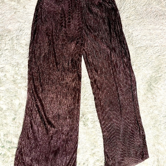 Kindred Jacquie the Label Black and Silver Sheer Pants - Picture 3 of 5